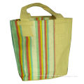 Security Lock Reusable Carrier Bags , Strips Gunny Bag